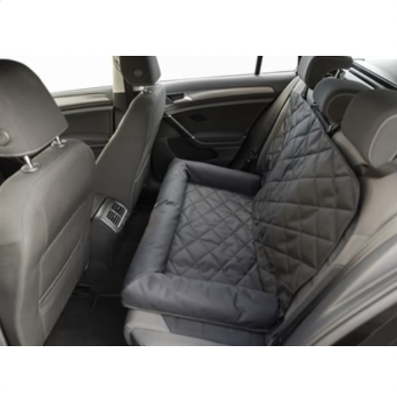 Trixie Hundekissen Für Autositz Doppelt Schwarz 95X50X10cm